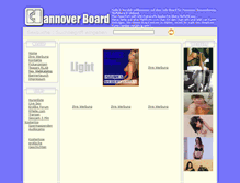 Tablet Screenshot of hannoverboard.com